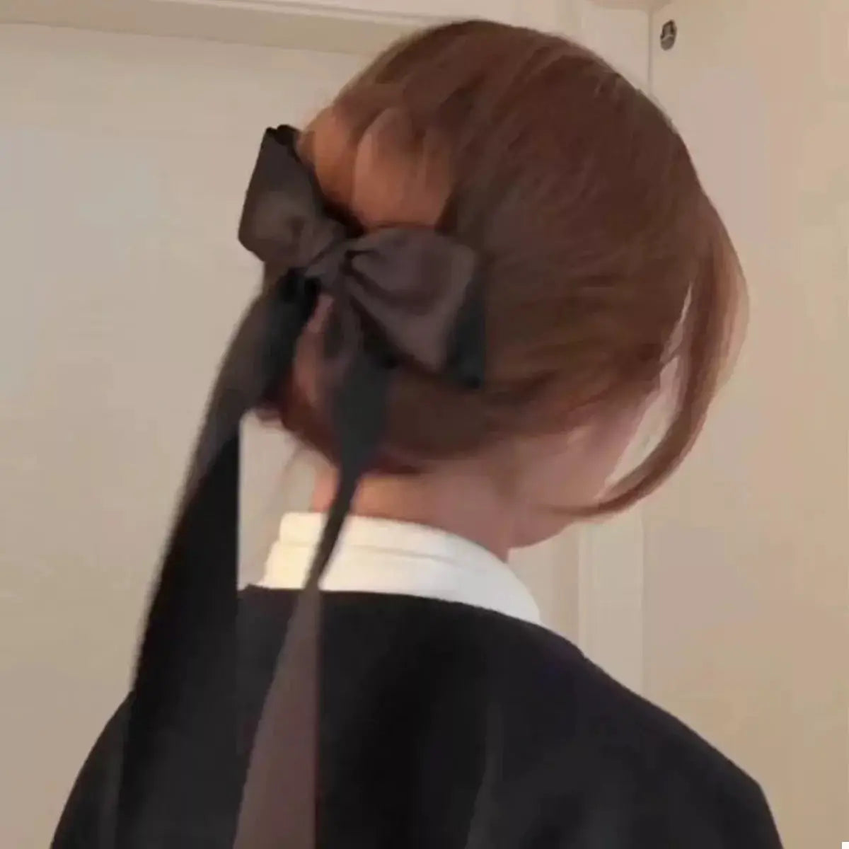 Ribbon Bow Hair Clip by Trendsi