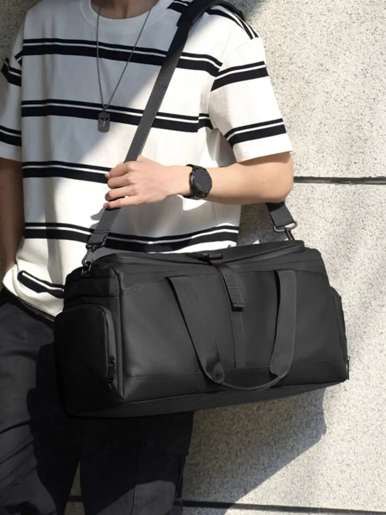 Oxford Cloth Travel Bag by Trendsi