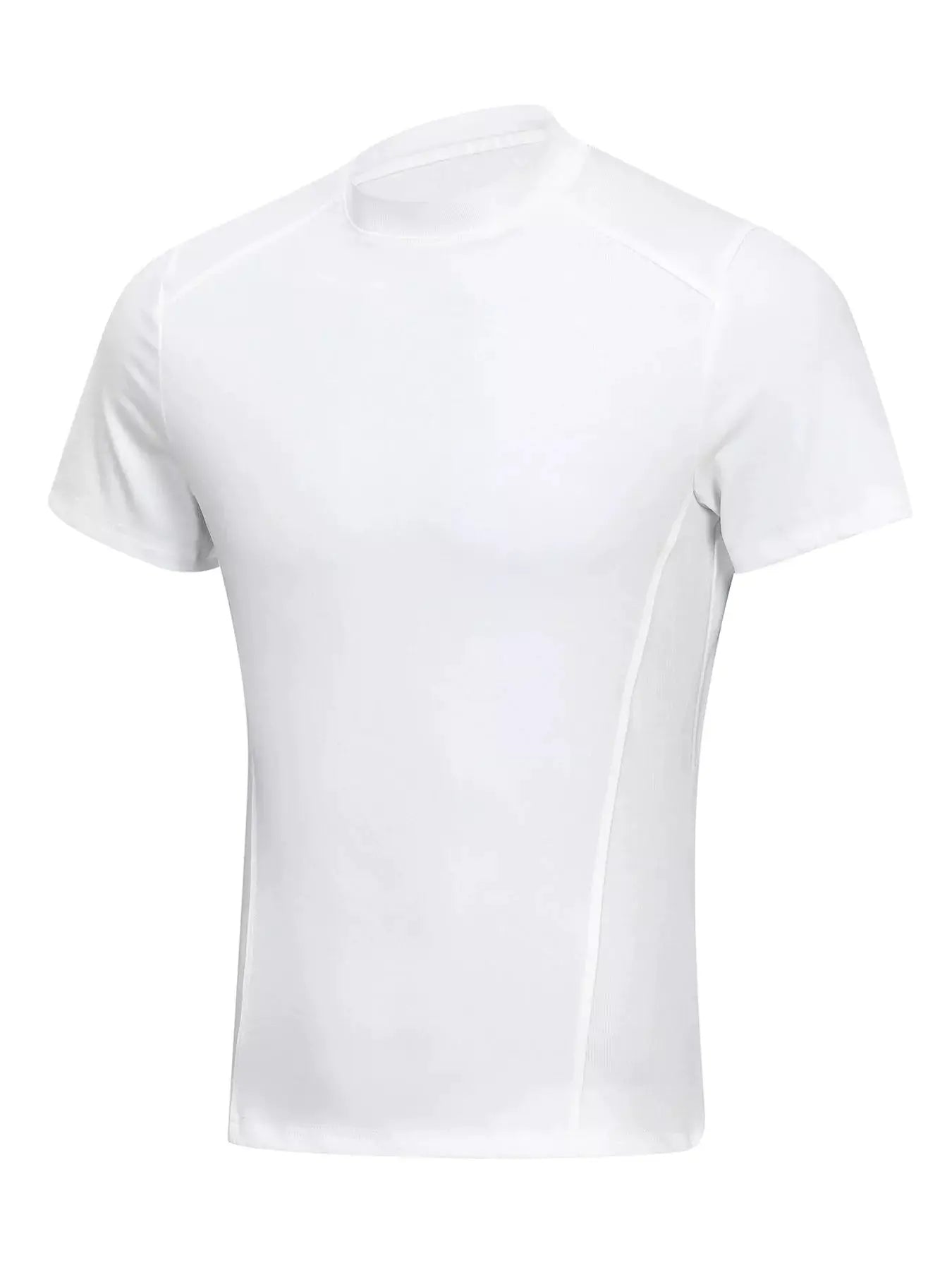Men's Round Neck Short Sleeve T-Shirt by Trendsi