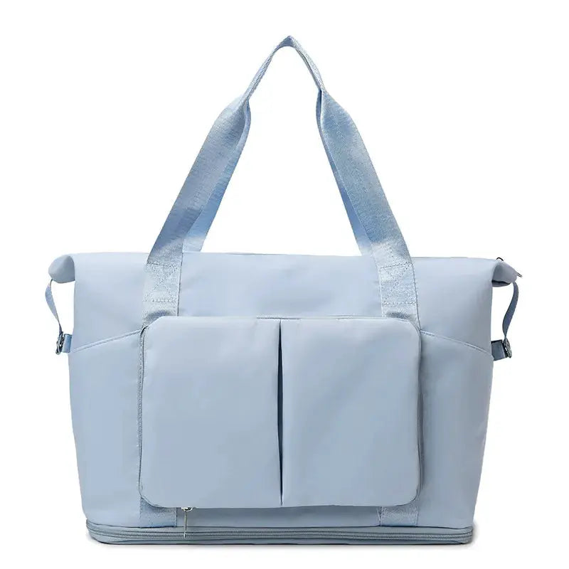Oxford Cloth Multi Pocket Travel Bag by Trendsi