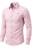 Men's Full Size Slim Fit Button Up Shirt Plus Size by Trendsi
