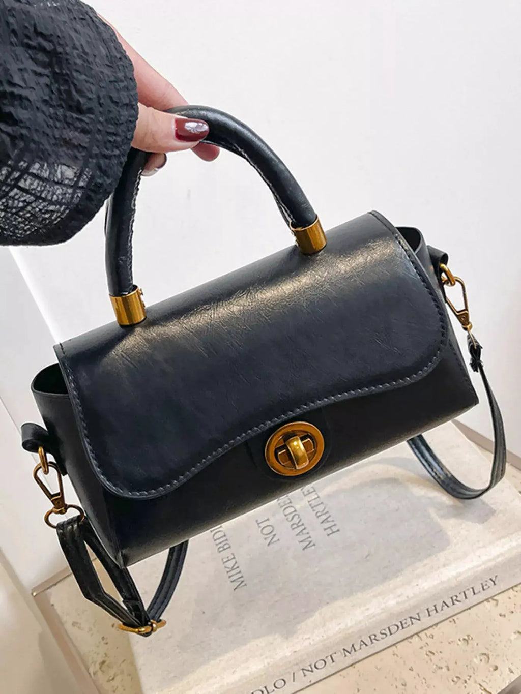 Top Handle Crossbody Bag by Trendsi