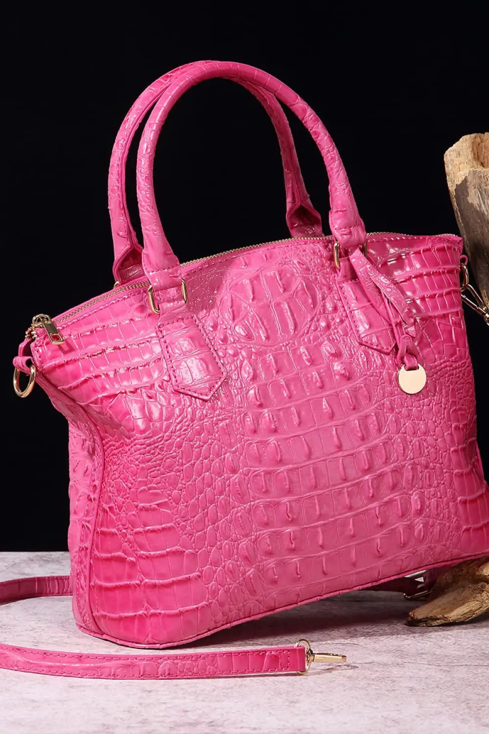 PU Leather Handbag by Trendsi