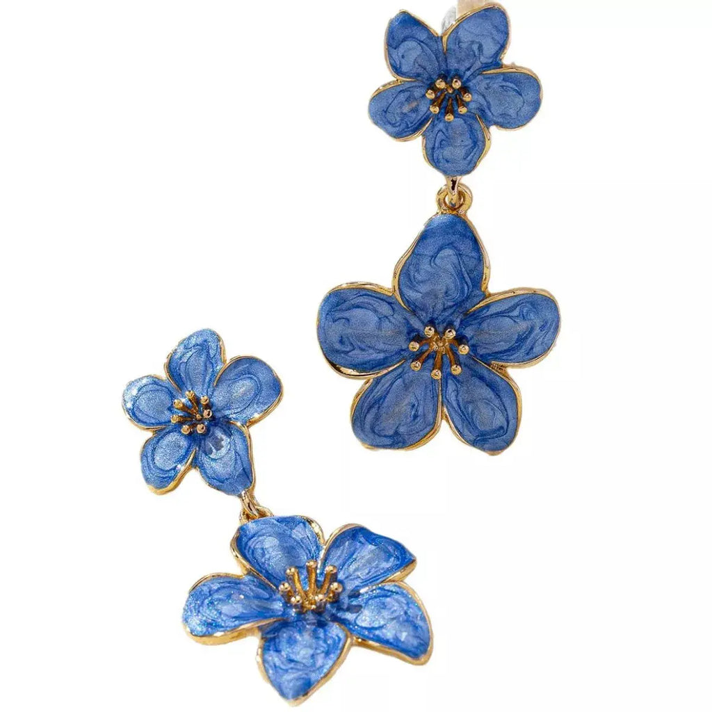 Flower Dangle Earrings by Trendsi