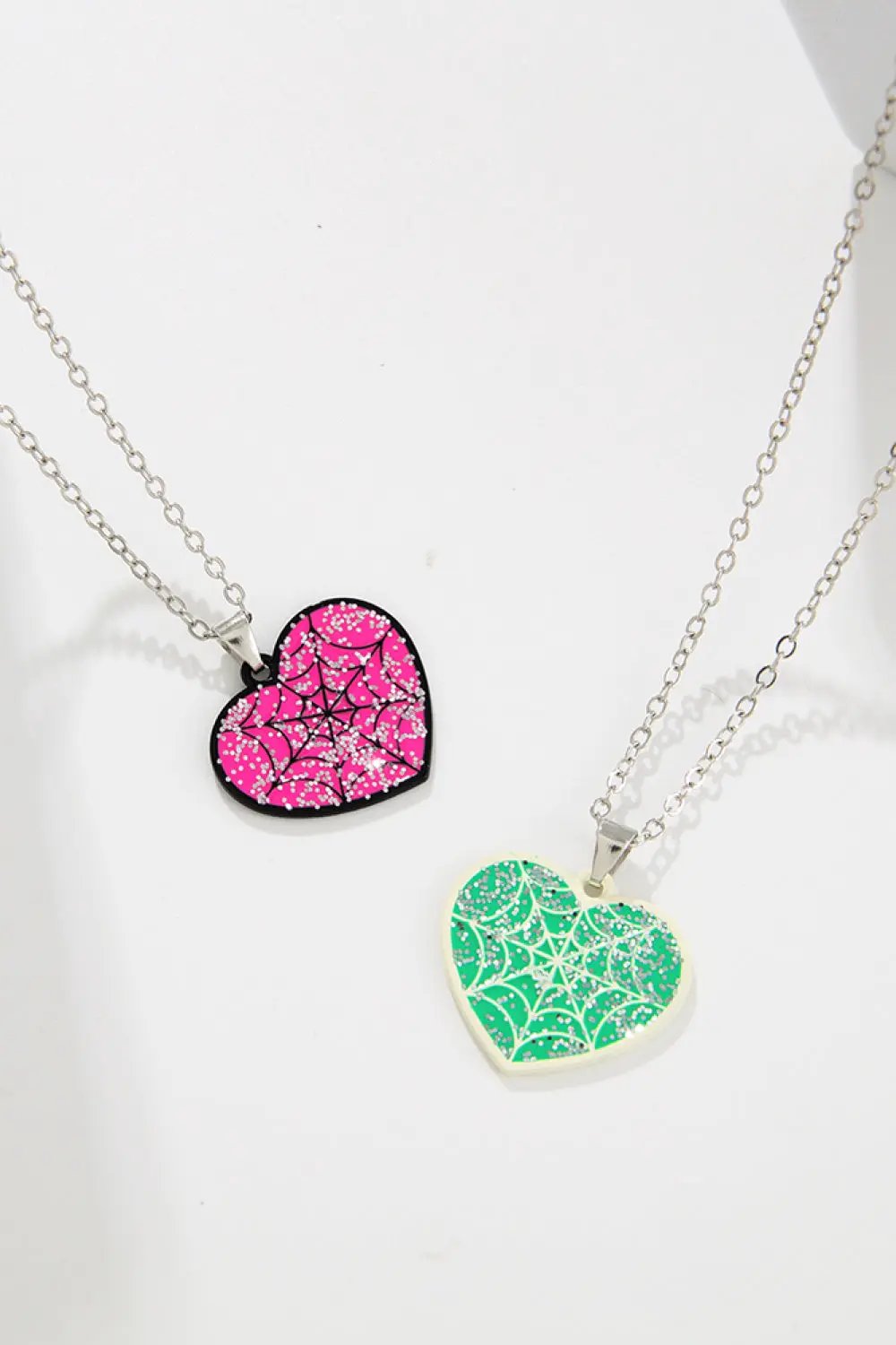 Two-Piece Halloween Theme Necklace Set by Trendsi