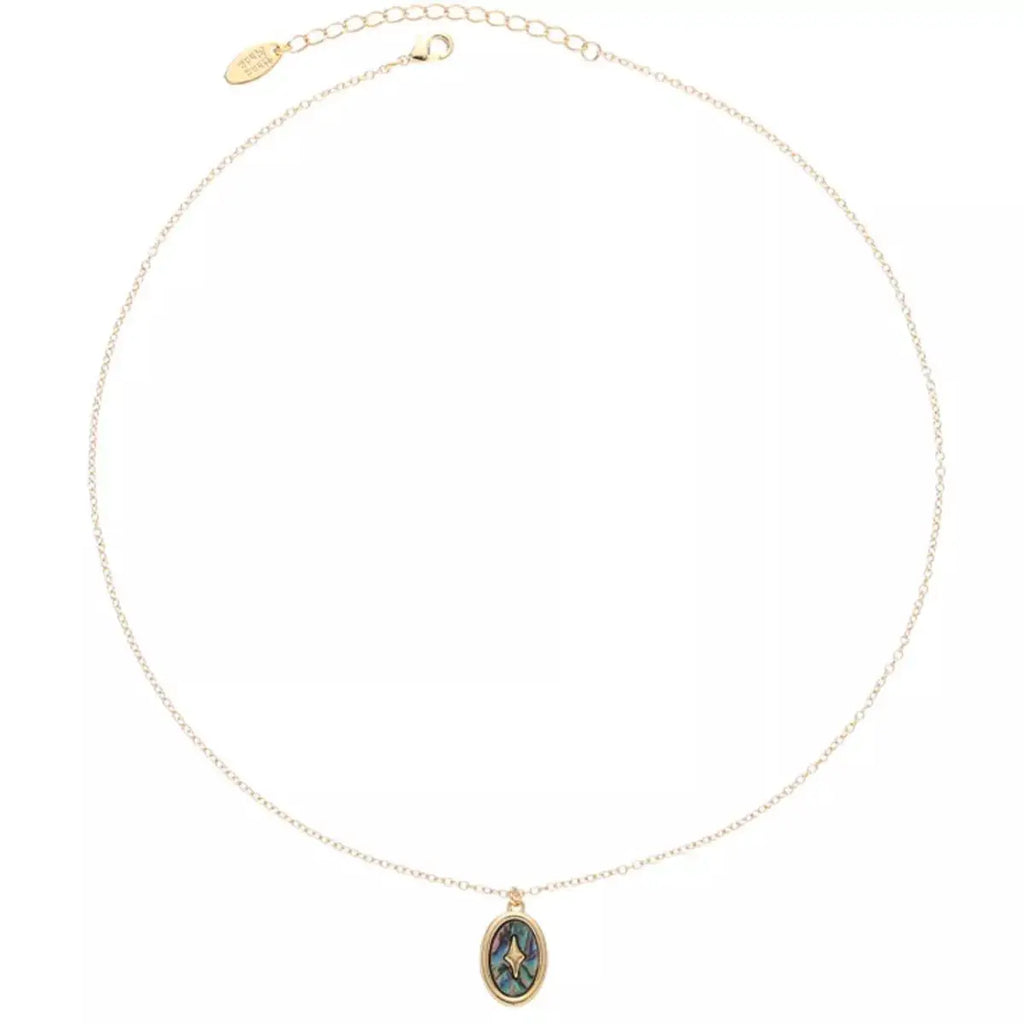 2 Piece Freshwater Pearl 18K Gold-Plated Pendant Necklace by Trendsi