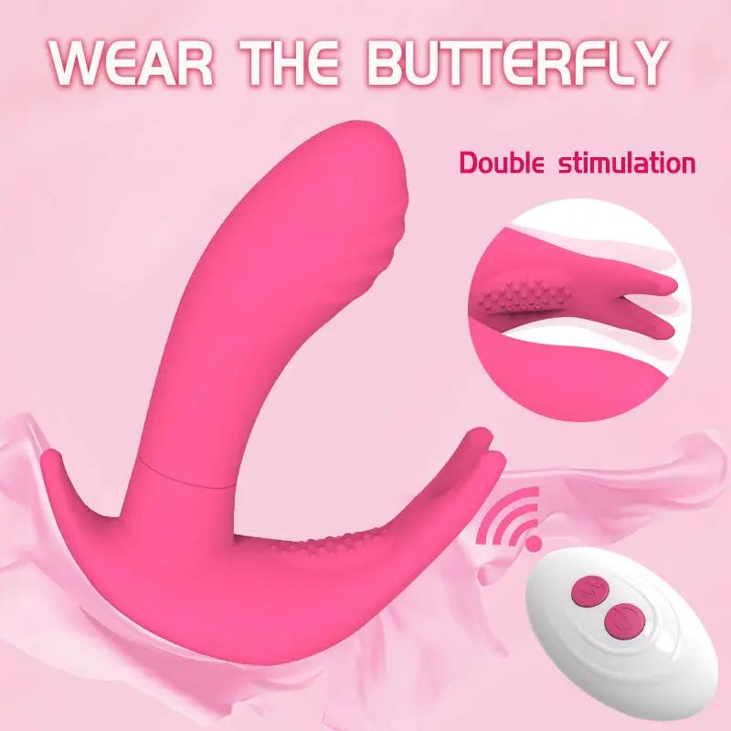 Remote Control New Butterfly Sex Toy Female Vibrator Orgasm Vibrator Massage Appliance Adult Sex Product by eprolo