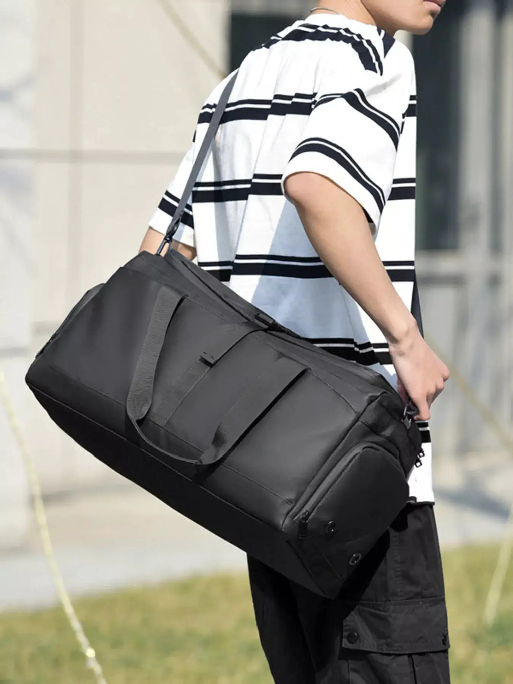 Oxford Cloth Travel Bag by Trendsi