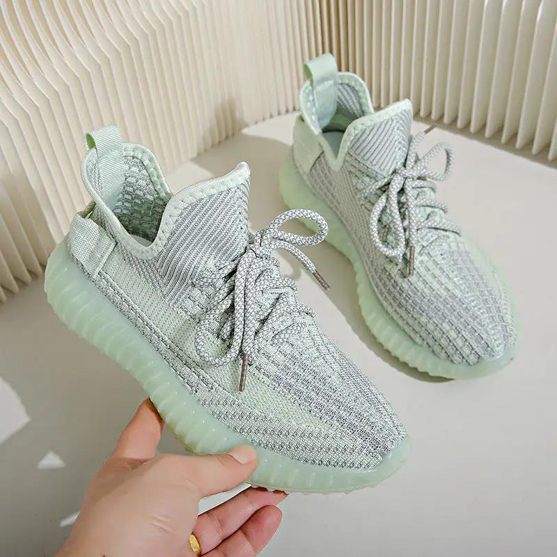 Coconut shoes for both men and women, summer breathable fly woven shoe covers, casual sports shoes, couple's mesh shoes by eprolo