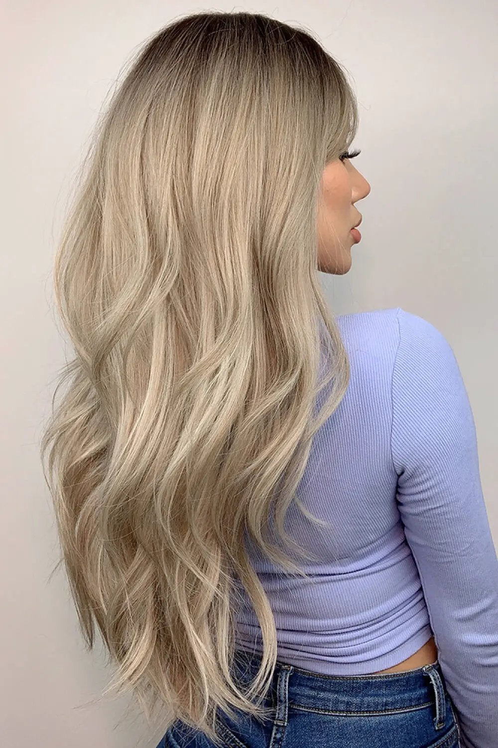 Full Machine Long Wave Wigs 26'' by Trendsi