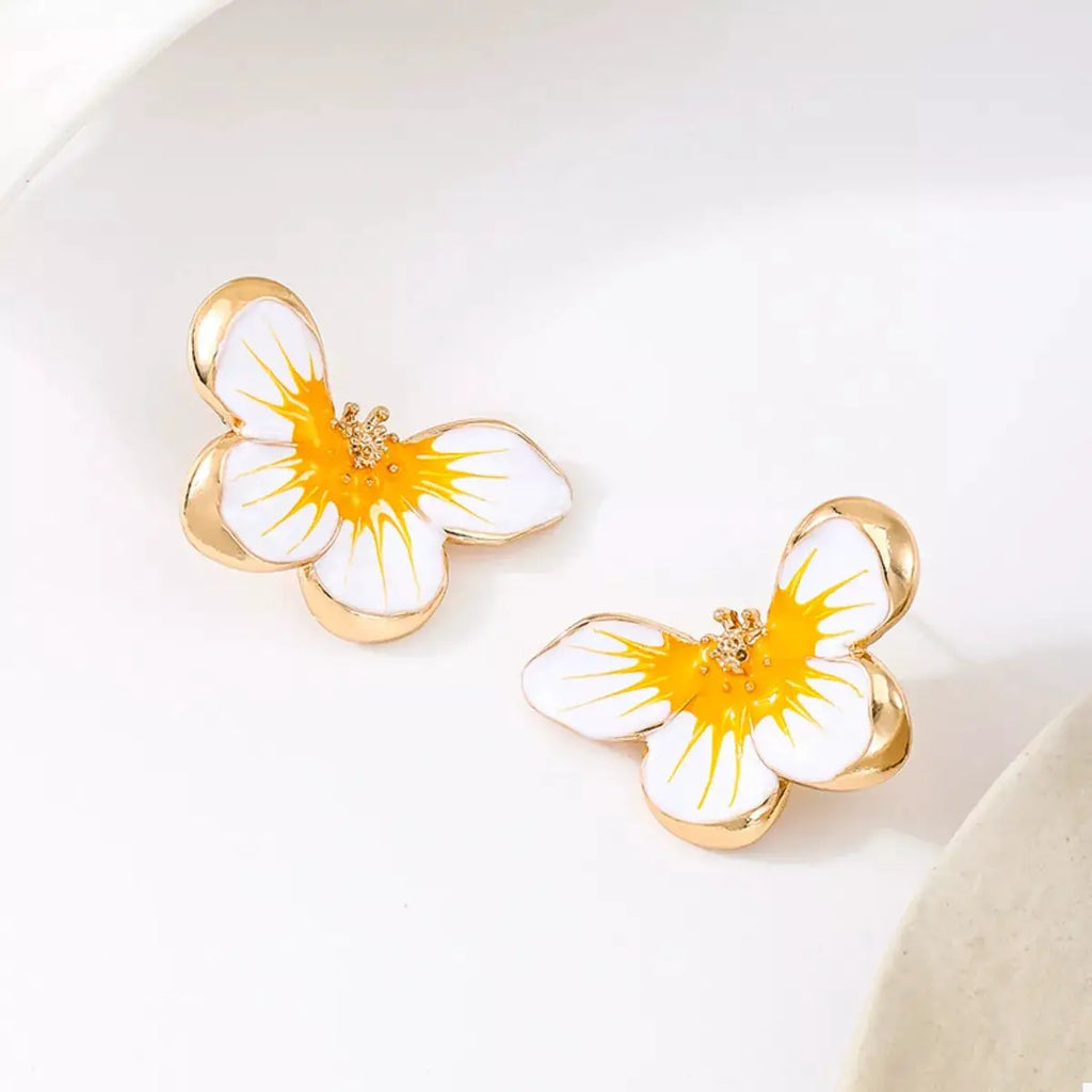 Butterfly Stud Earrings by Trendsi