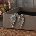 Natural Stone Dangle Earrings by Trendsi