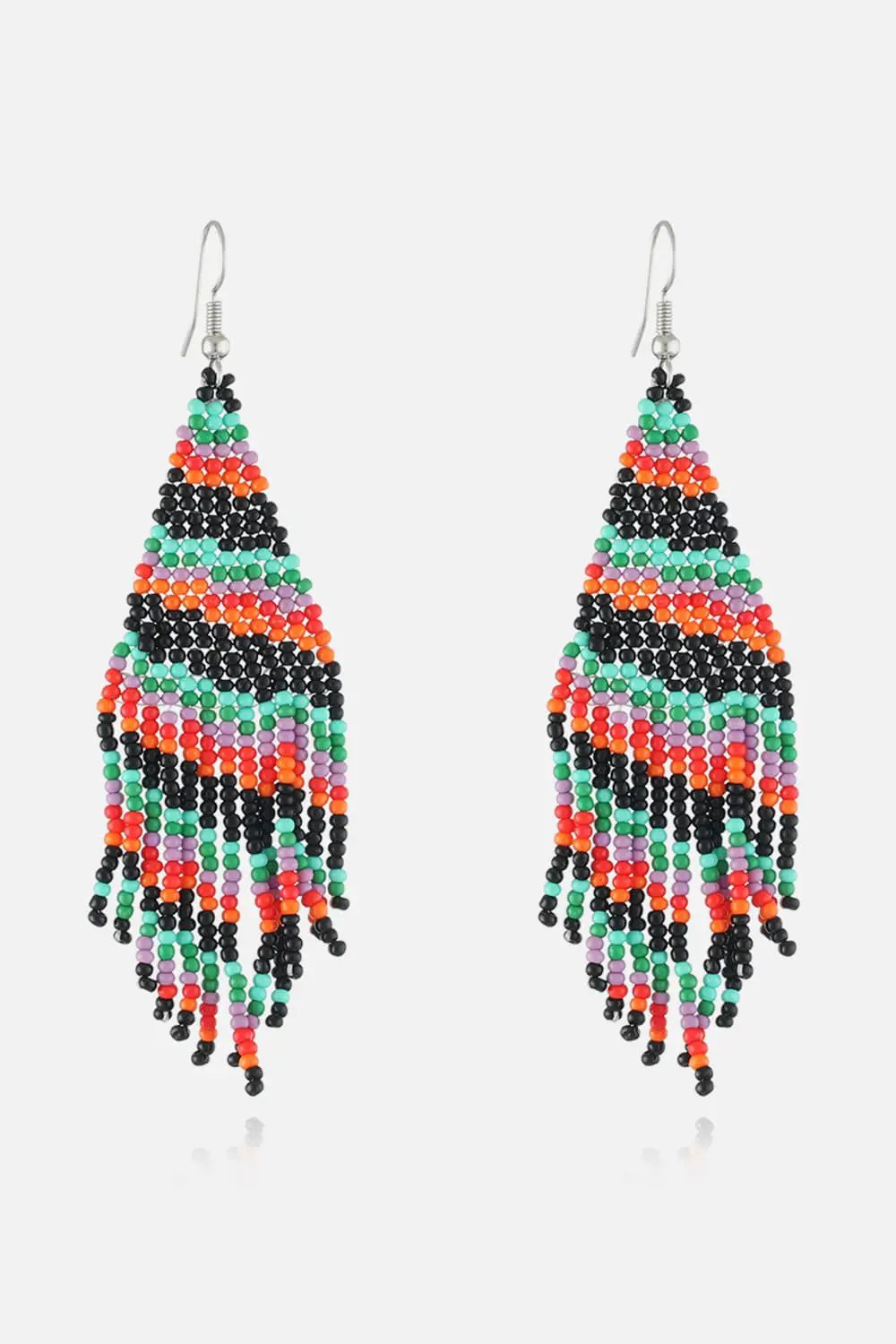 Christmas Beaded Earrings by Trendsi