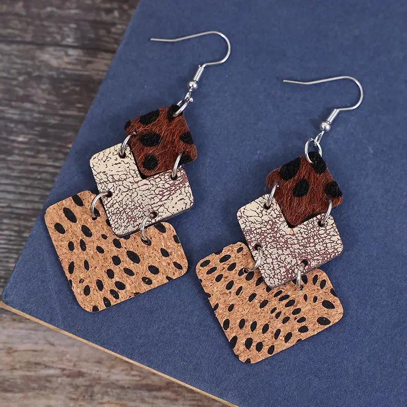Alloy Drop Earrings by Trendsi