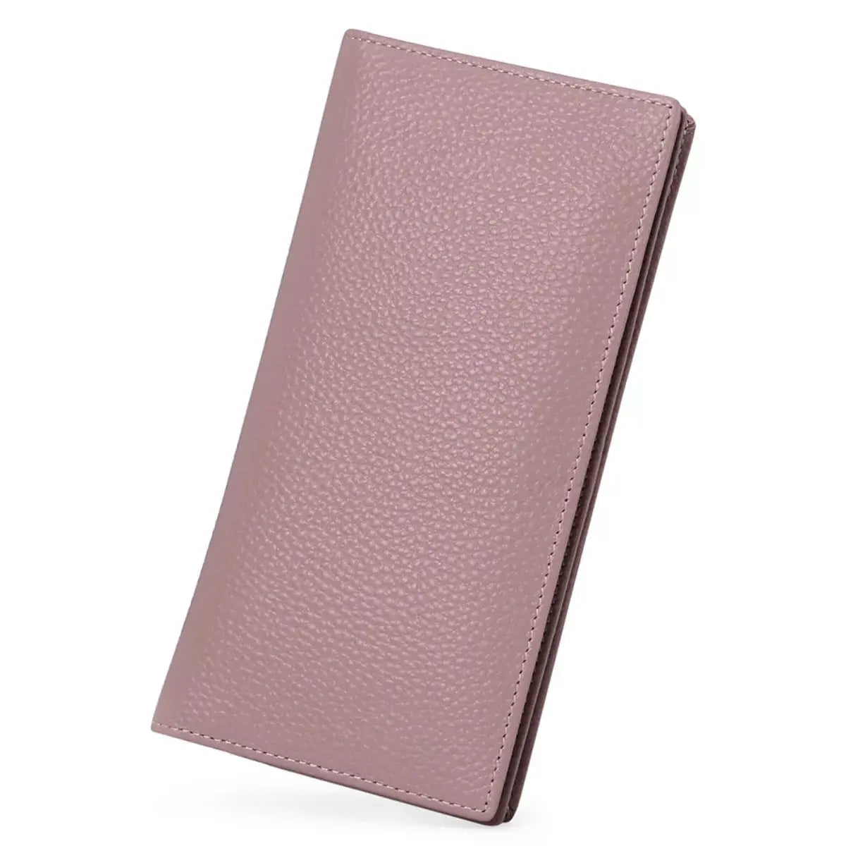 Leather Long Wallet by Trendsi