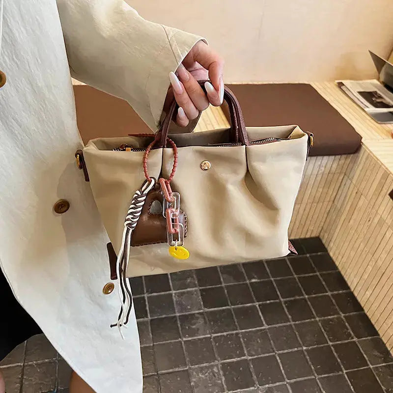 Nylon Waterproof Mini Handbag by Trendsi