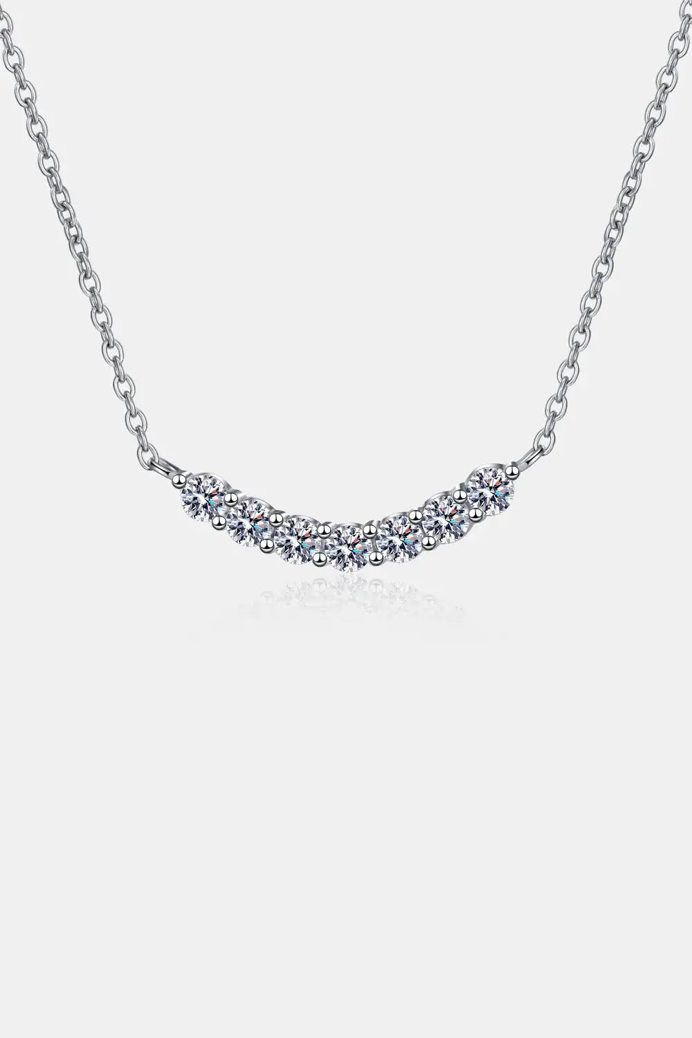 1.4 Carat Moissanite 925 Sterling Silver Necklace by Trendsi