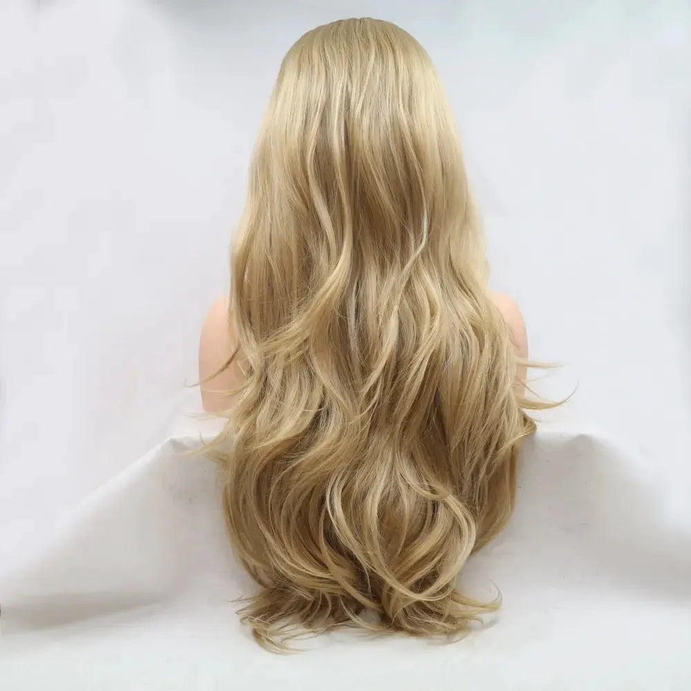 13*3" Lace Front Wigs Synthetic Long Wavy 24" 130% Density by Trendsi
