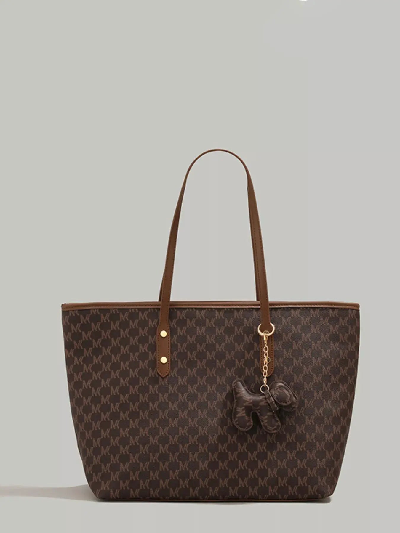 Dog Charm Tote Bag by Trendsi