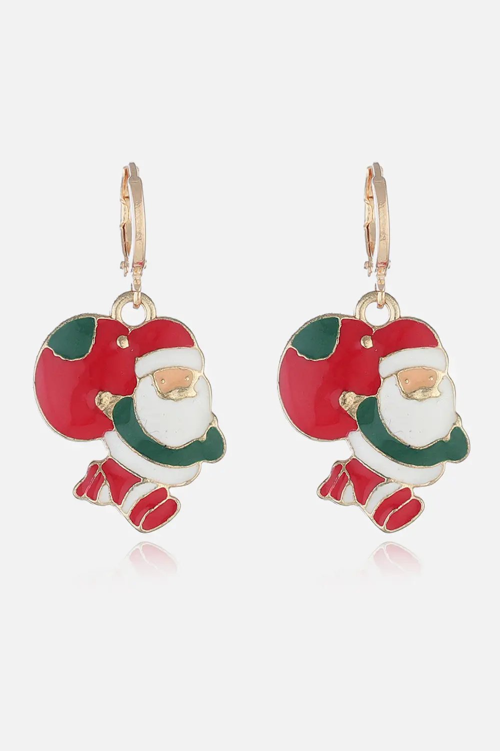 Christmas Theme Alloy Earrings by Trendsi