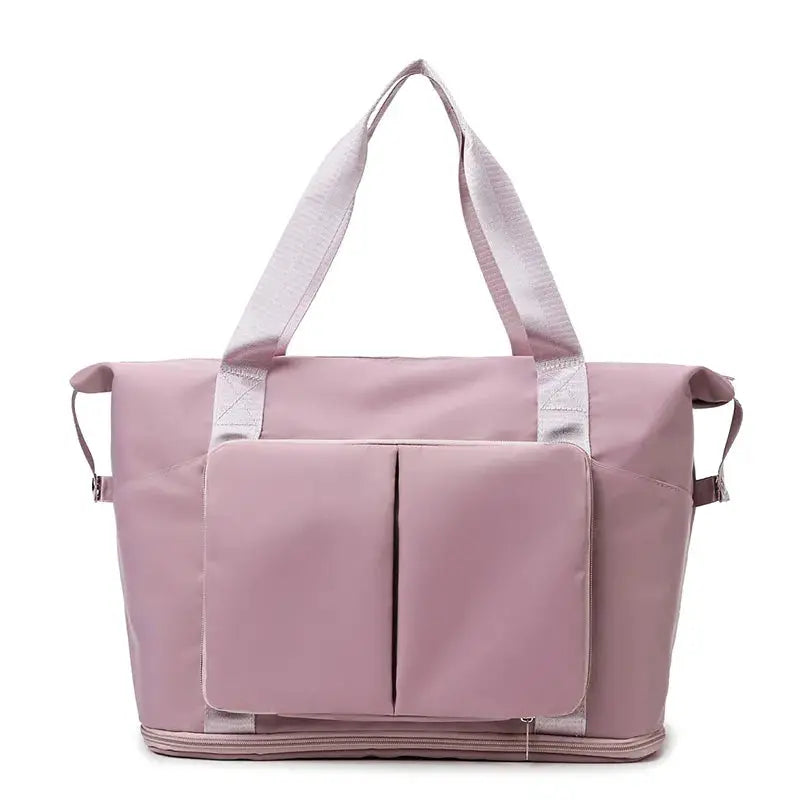 Oxford Cloth Multi Pocket Travel Bag by Trendsi