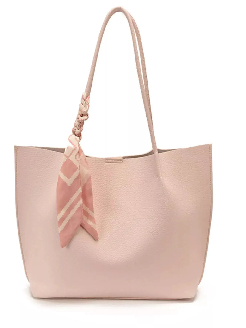 PU Leather Tote Shoulder Bag by Trendsi