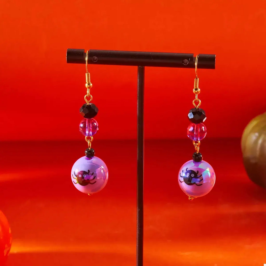 Halloween Acrylic Drop Earrings by Trendsi