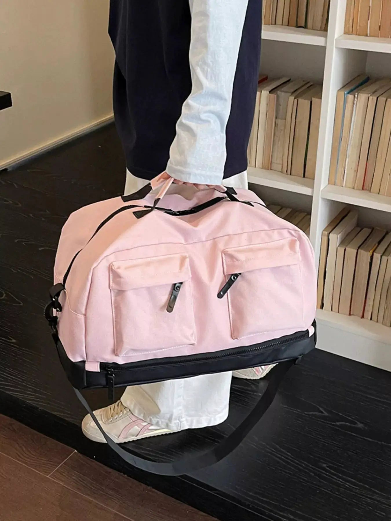 Multiple Pockets Travel Bag by Trendsi