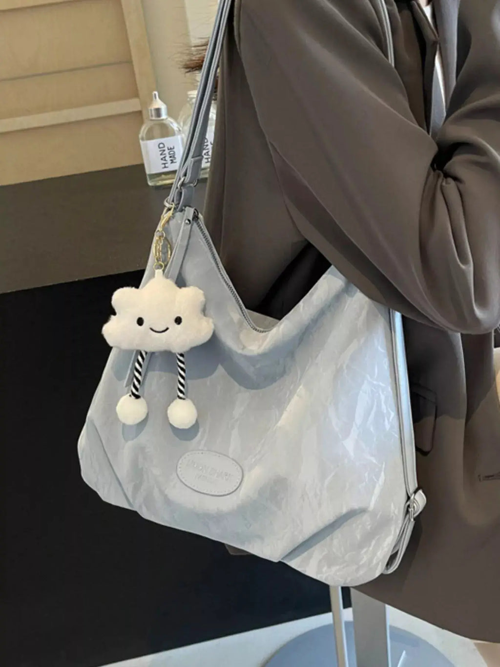 PU Leather Shoulder Bag by Trendsi