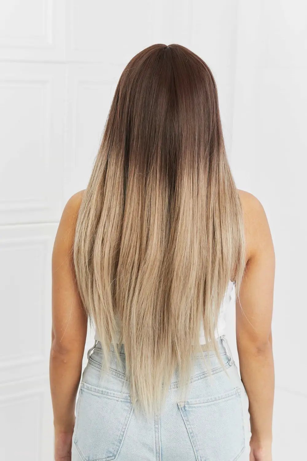 Long Straight Synthetic Wigs 26'' by Trendsi