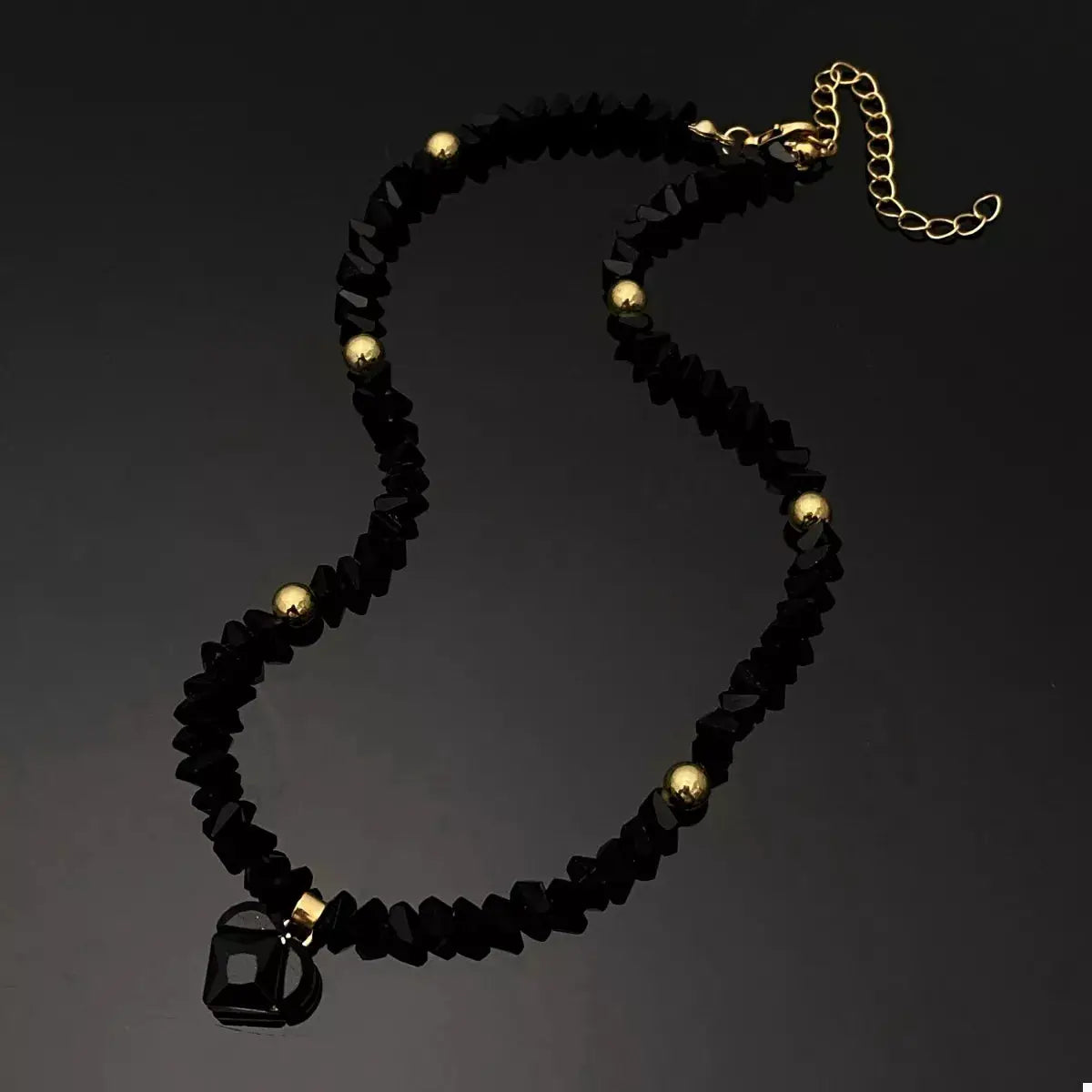 Pearl & Heart Pendant Necklace by Trendsi