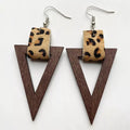 Geometric Drop Earrings by Trendsi