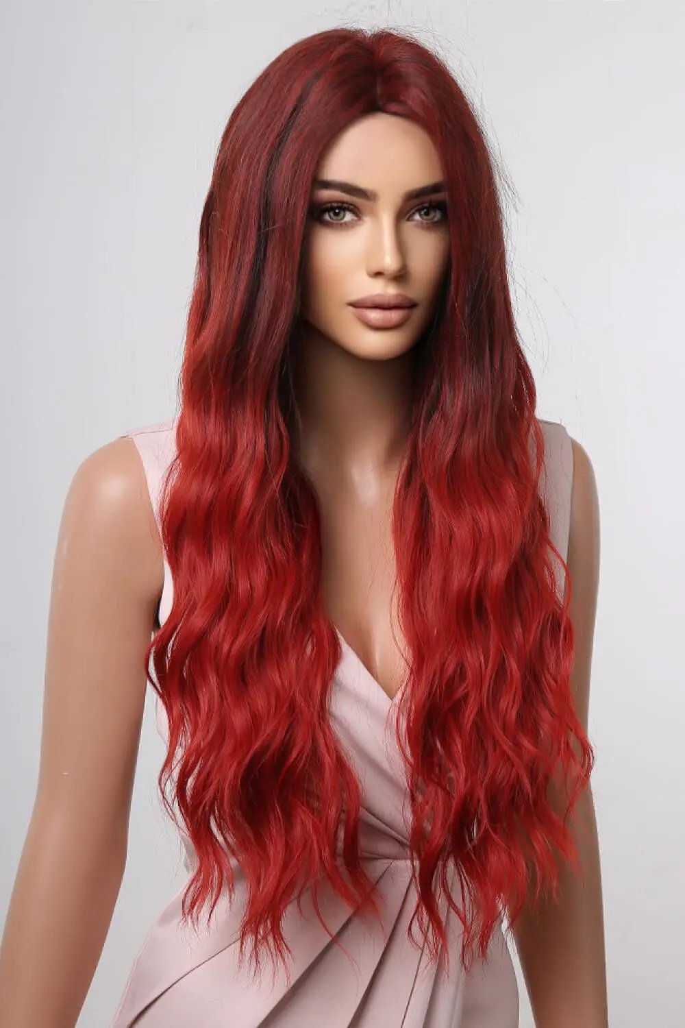13*1" Full-Machine Wigs Synthetic Long Wave 27" by Trendsi
