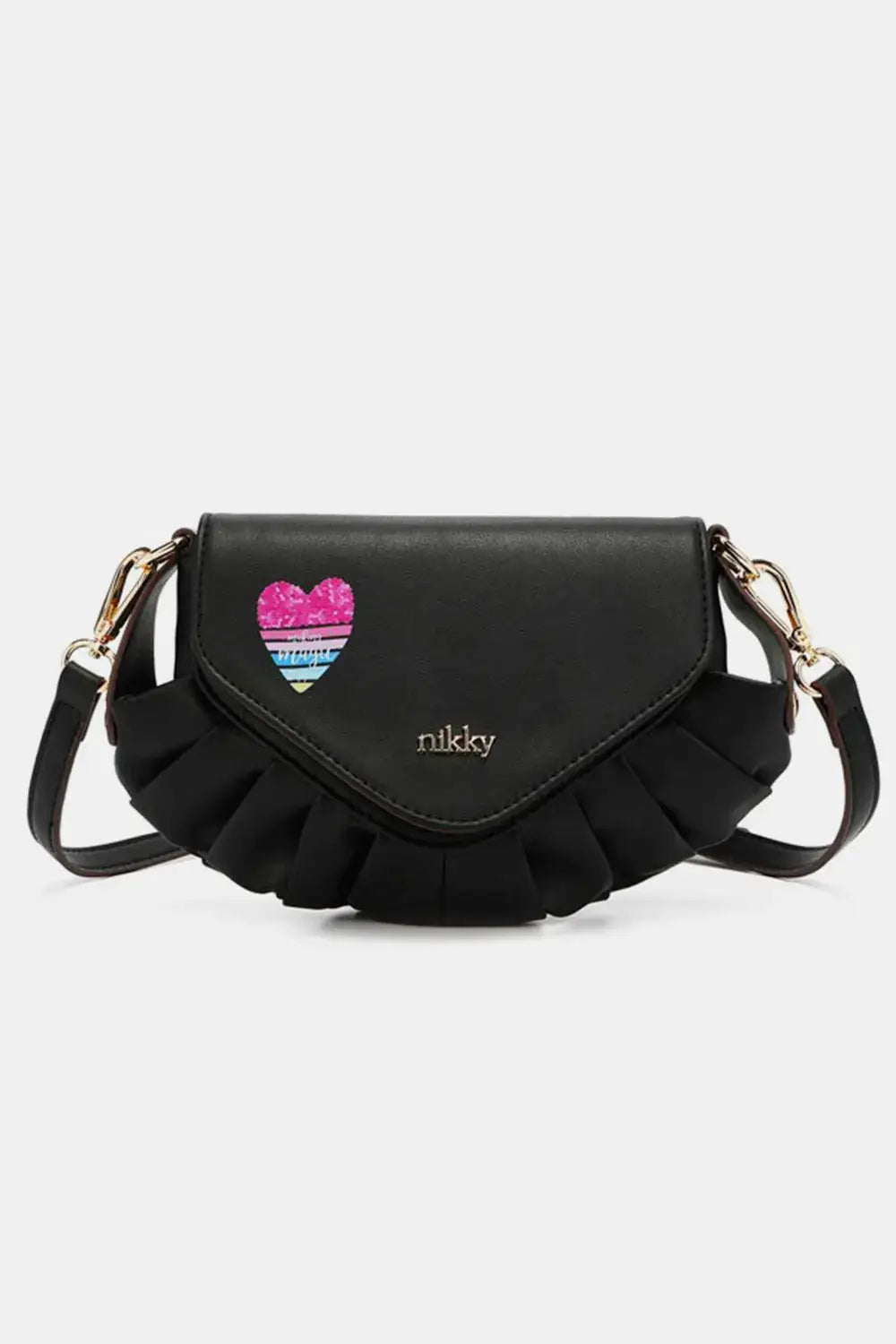 Nicole Lee USA Graphic Crossbody Bag by Trendsi