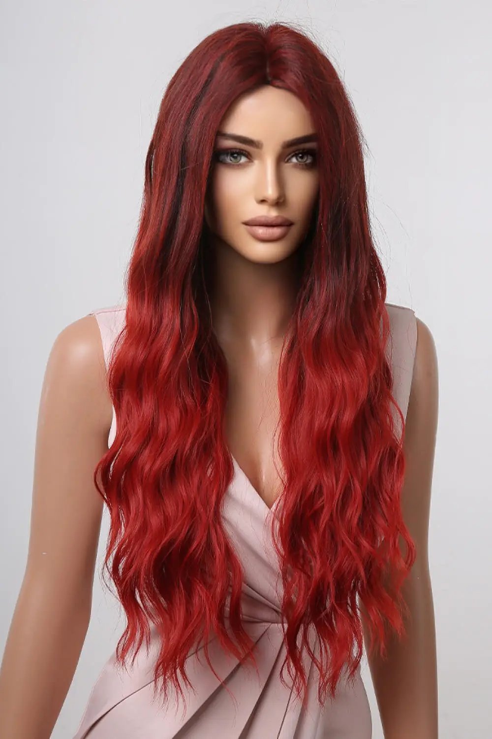 13*1" Full-Machine Wigs Synthetic Long Wave 27" by Trendsi