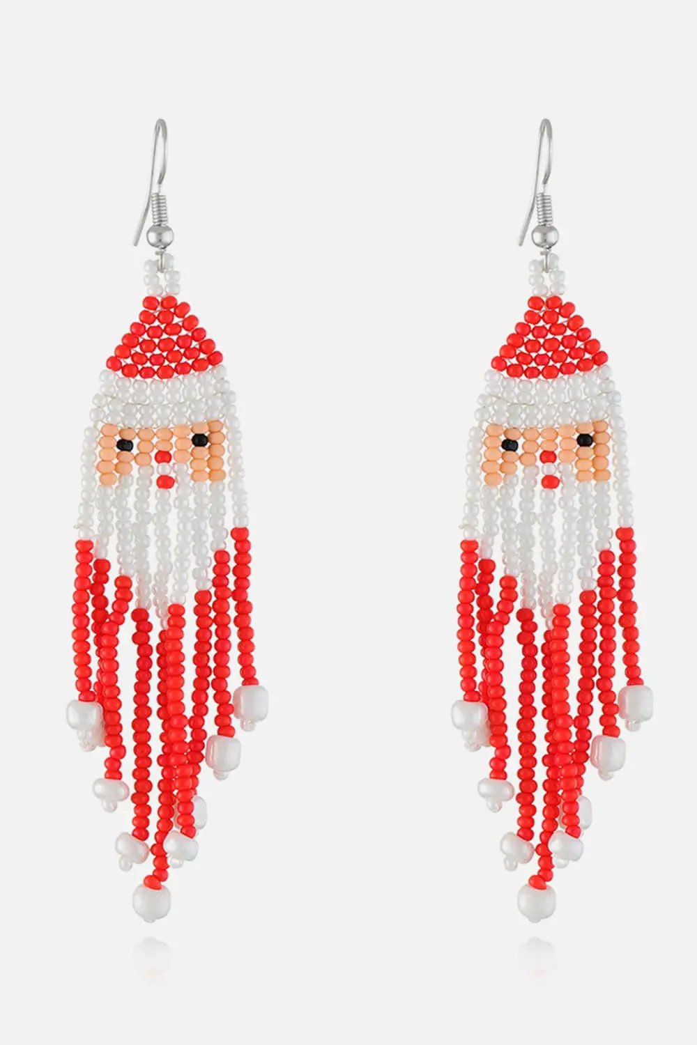 Christmas Beaded Earrings by Trendsi
