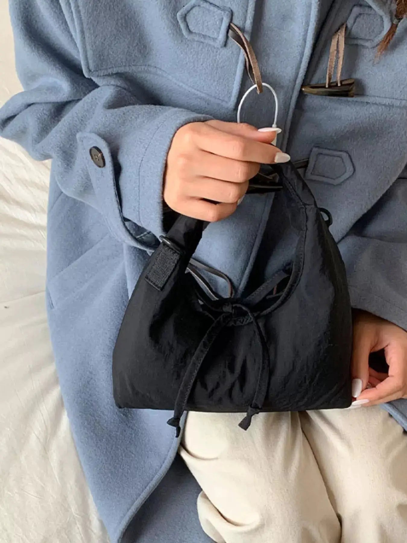 Casual Lightweight Solid Color Crossbody Bag by Trendsi
