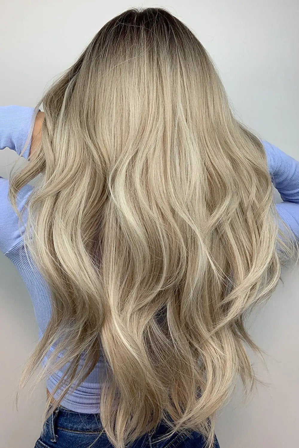 Full Machine Long Wave Wigs 26'' by Trendsi