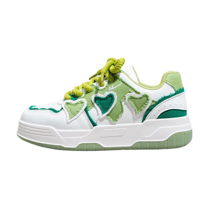 Love single shoe dopamine design sense thick soled shoes for women
