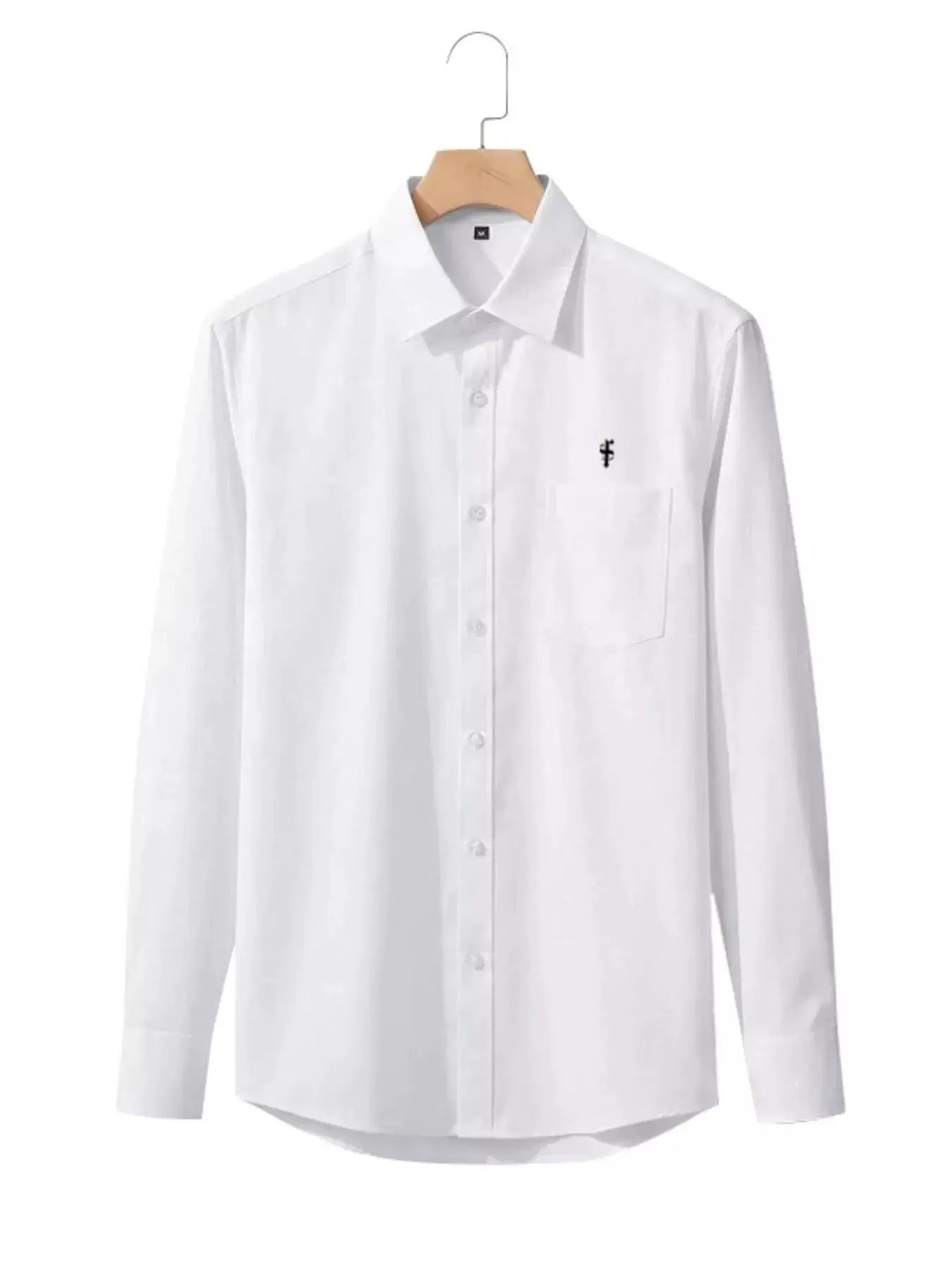 Men's Full Size Slim Fit Button Up Shirt Plus Size by Trendsi