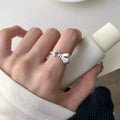 925 Sterling Silver Bow Ring by Trendsi