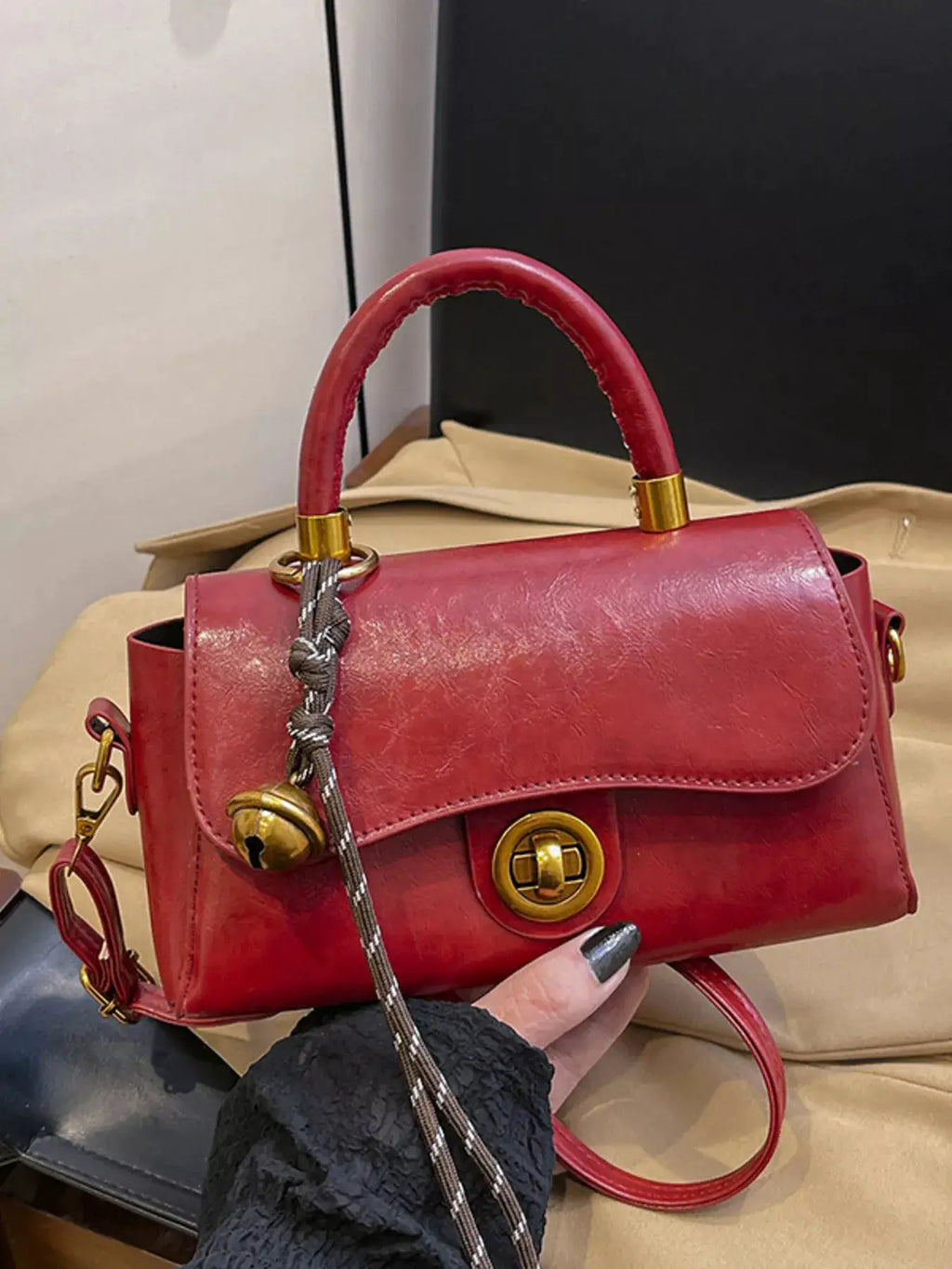 Top Handle Crossbody Bag by Trendsi