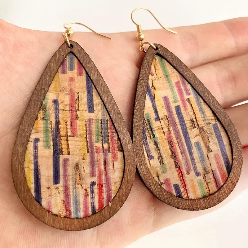Teardrop Drop Earrings by Trendsi