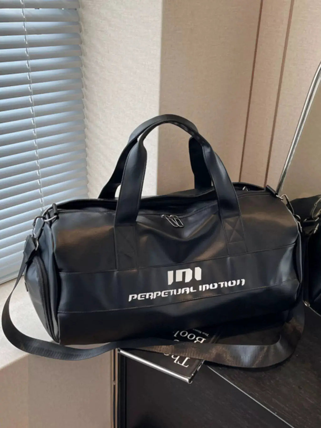 Lightweight Travel Duffel Bag with Shoulder Strap by Trendsi