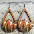 Teardrop Shape Dangle Earrings by Trendsi