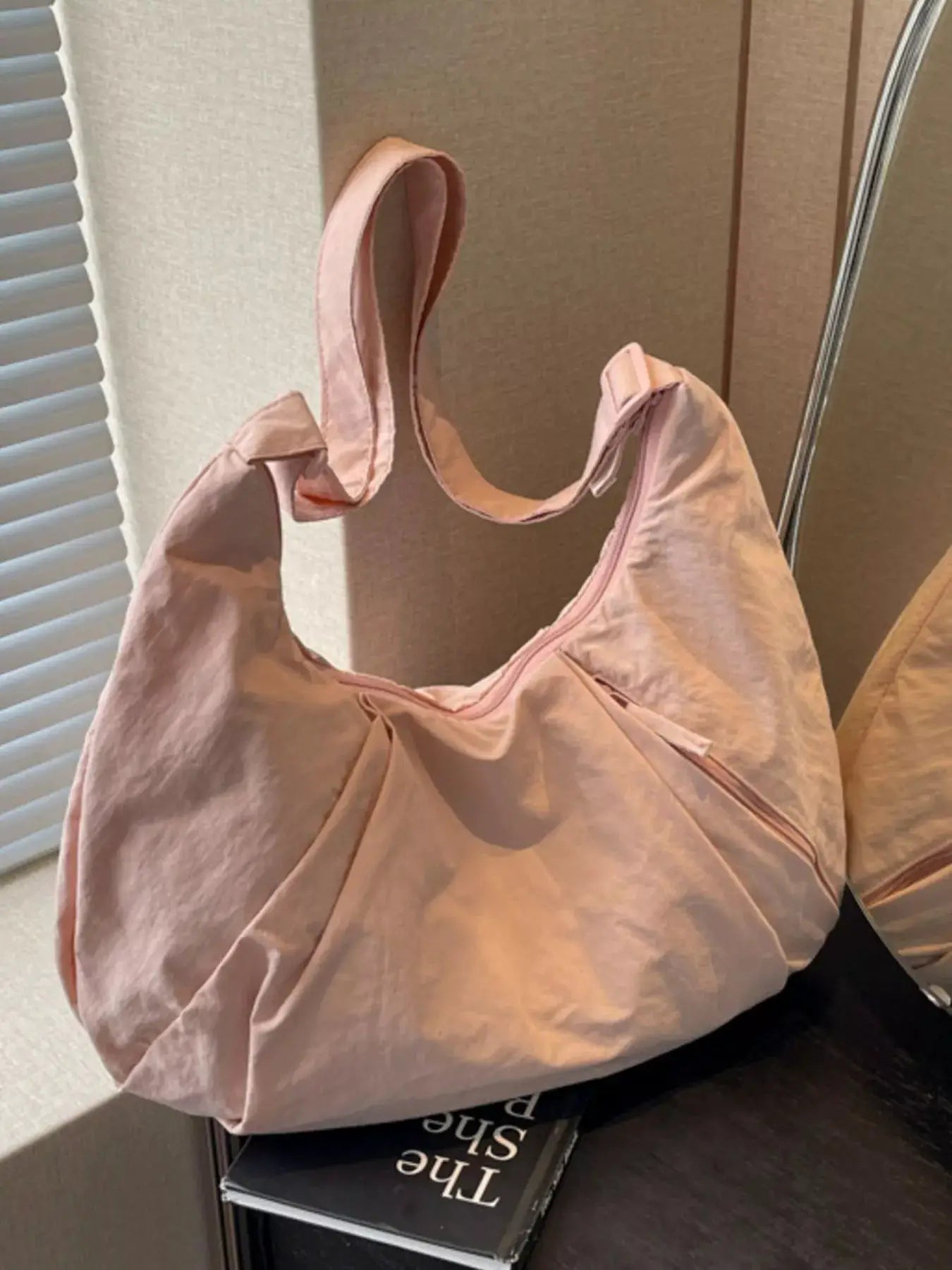 Casual Lightweight Nylon Crossbody Bag by Trendsi