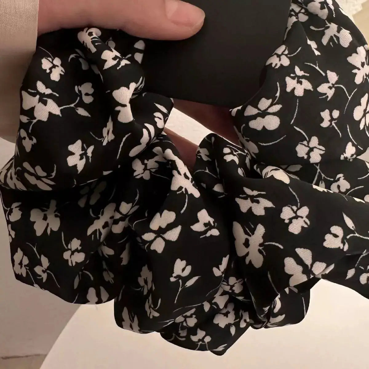 3-Piece Floral Print Hair Scrunchies Set by Trendsi