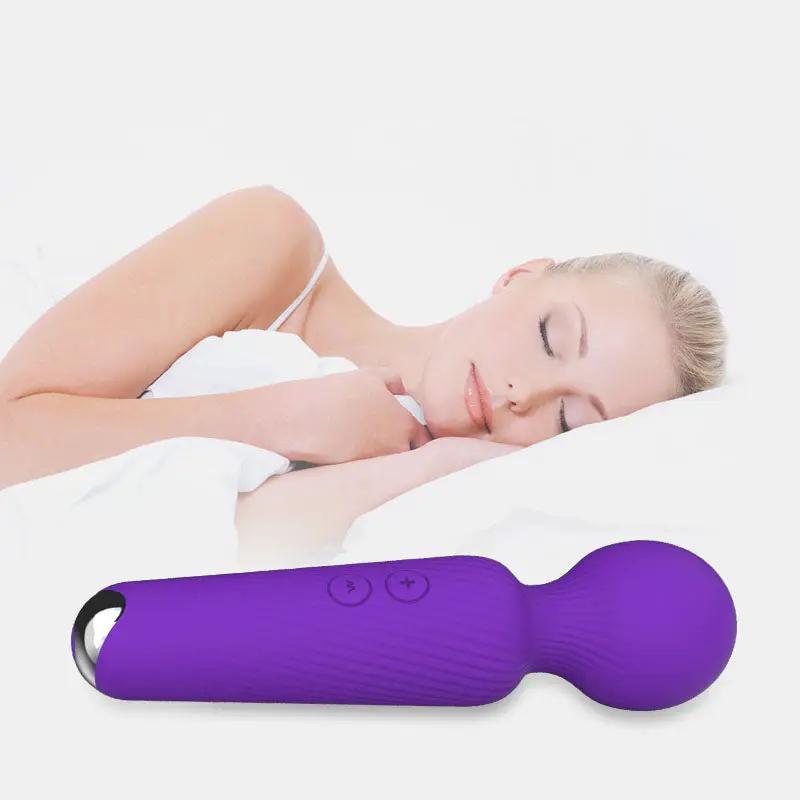 Female Vibrator AV Massage G Spot Masturbator Powerful Vibration Waterproof Silicone Female Sex Appliance by eprolo