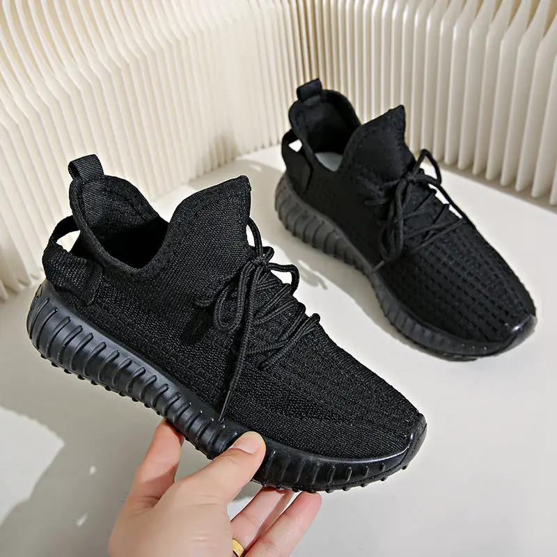 Coconut shoes for both men and women, summer breathable fly woven shoe covers, casual sports shoes, couple's mesh shoes by eprolo