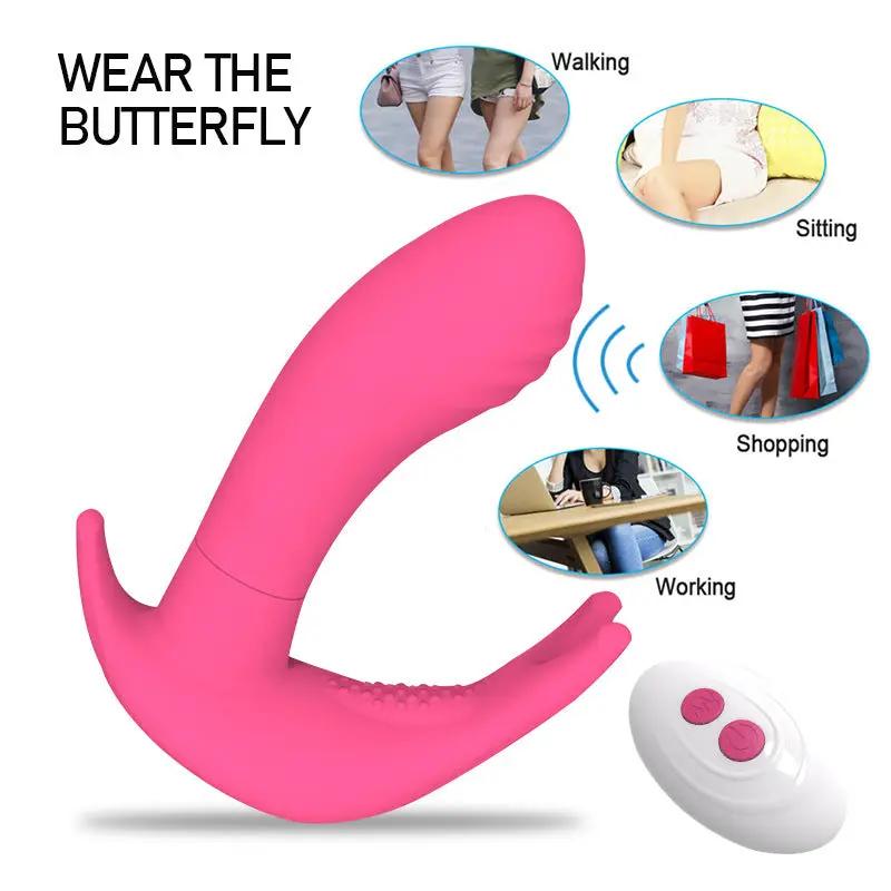 Remote Control New Butterfly Sex Toy Female Vibrator Orgasm Vibrator Massage Appliance Adult Sex Product by eprolo